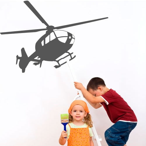 Helikopter Wallsticker