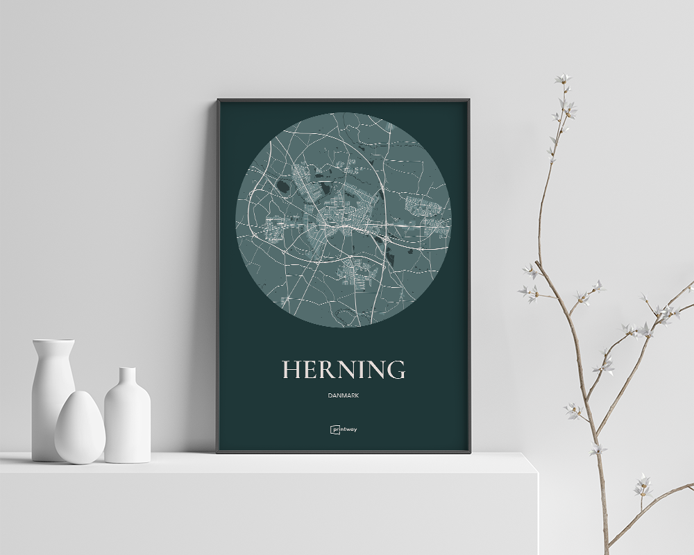 Herning Plakaten Skovgrøn
