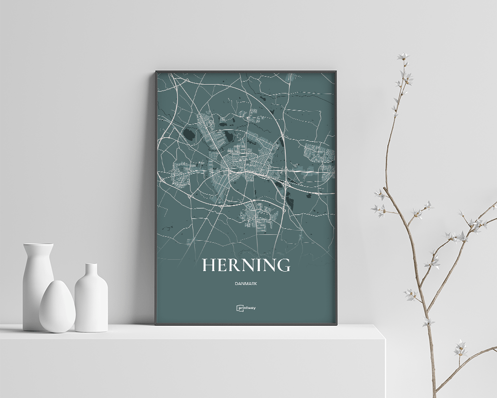 Herning Plakaten Skovgrøn