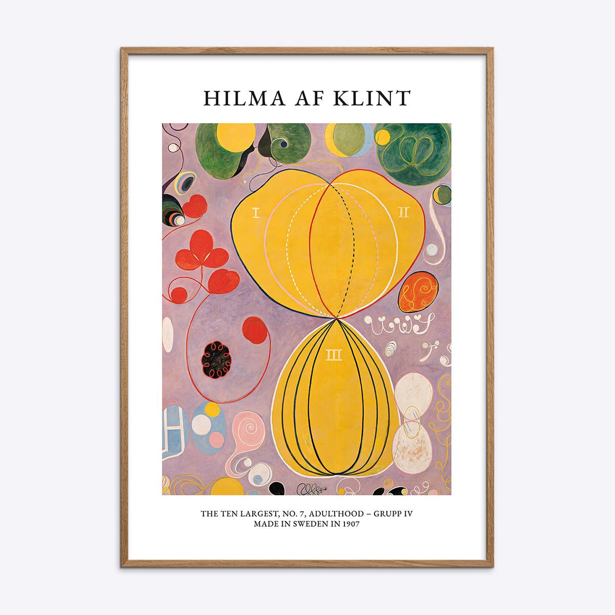 Hilma Af Klint The Ten Largest Adulthood No7