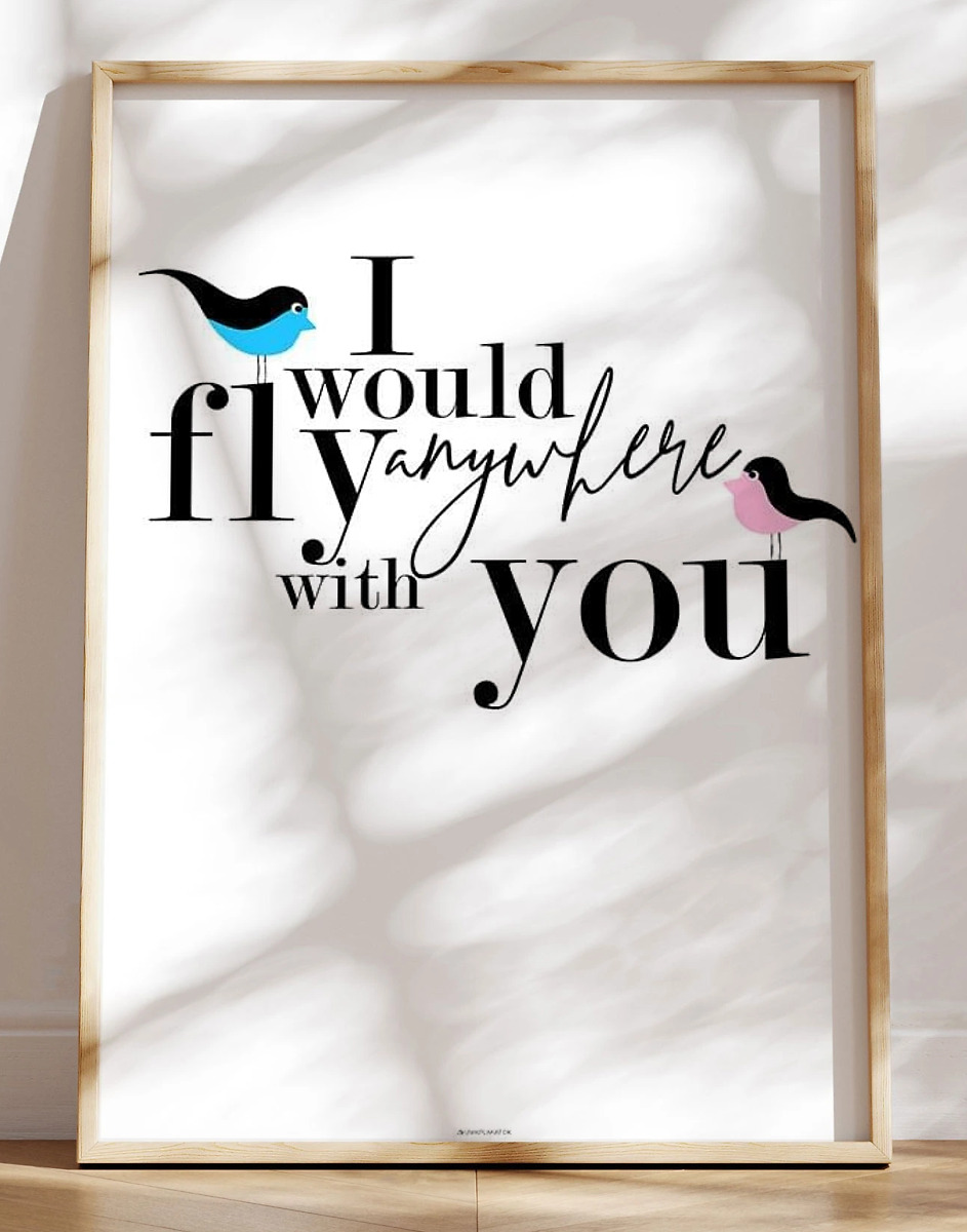 Would Fly Birds Plakat
