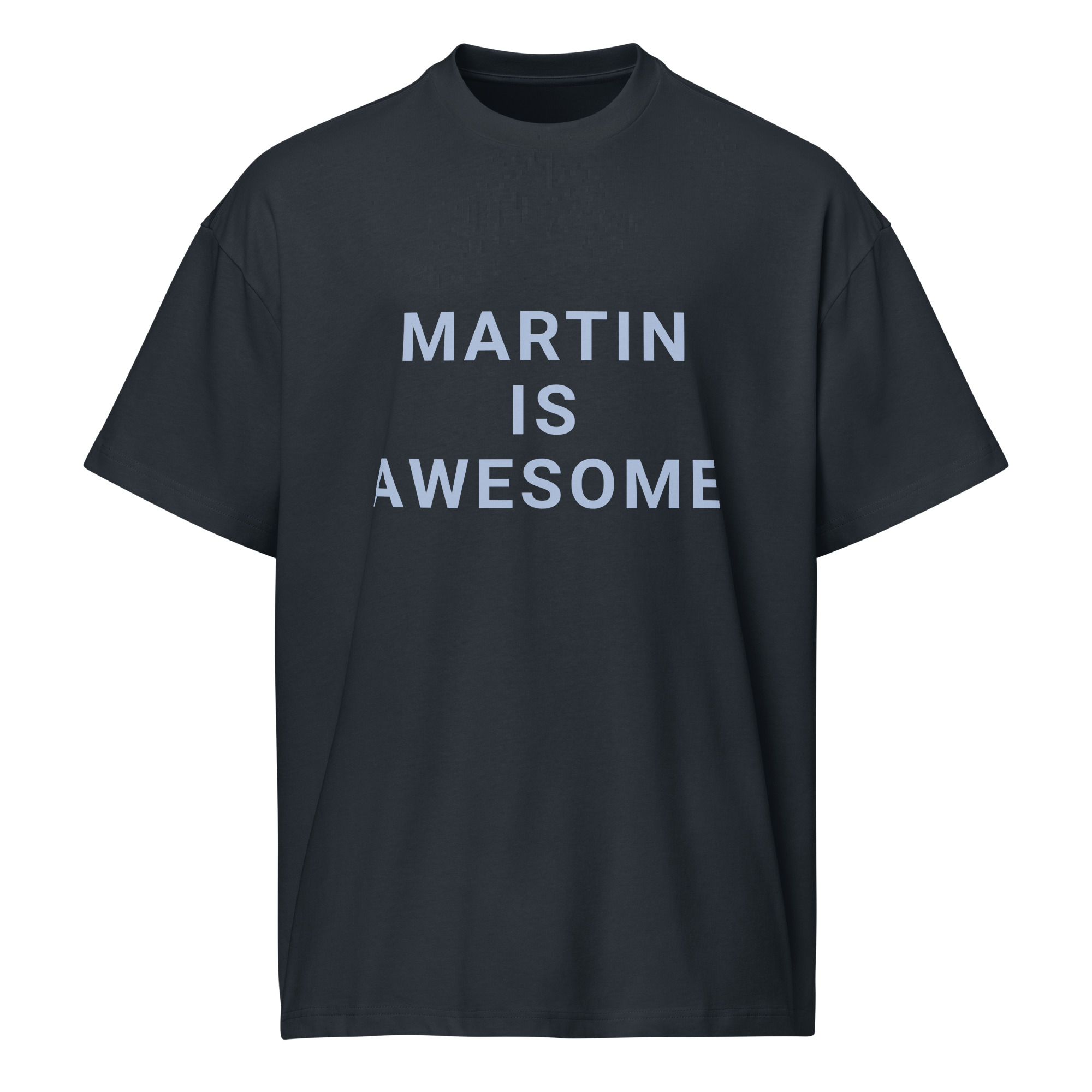 Is Awesome  Navy Blue