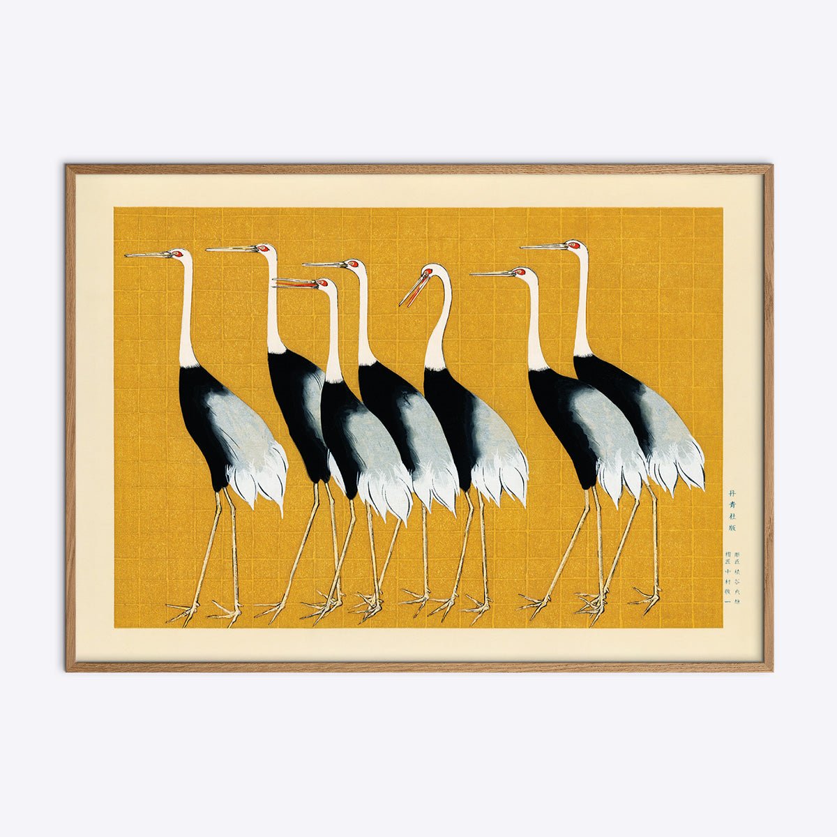Japanese Red Crown Cranes