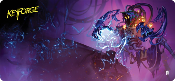 Keyforge:  195 134 Mber Skies Tilbeh 195 184  : Geistoid Manifestation Extra-wide Playmat
