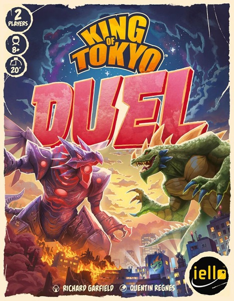 King Of Tokyo: Duel  Engelsk   -player Standalone Board Game