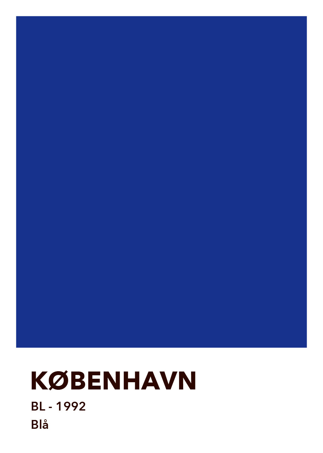 København Blå Af Olé Olé