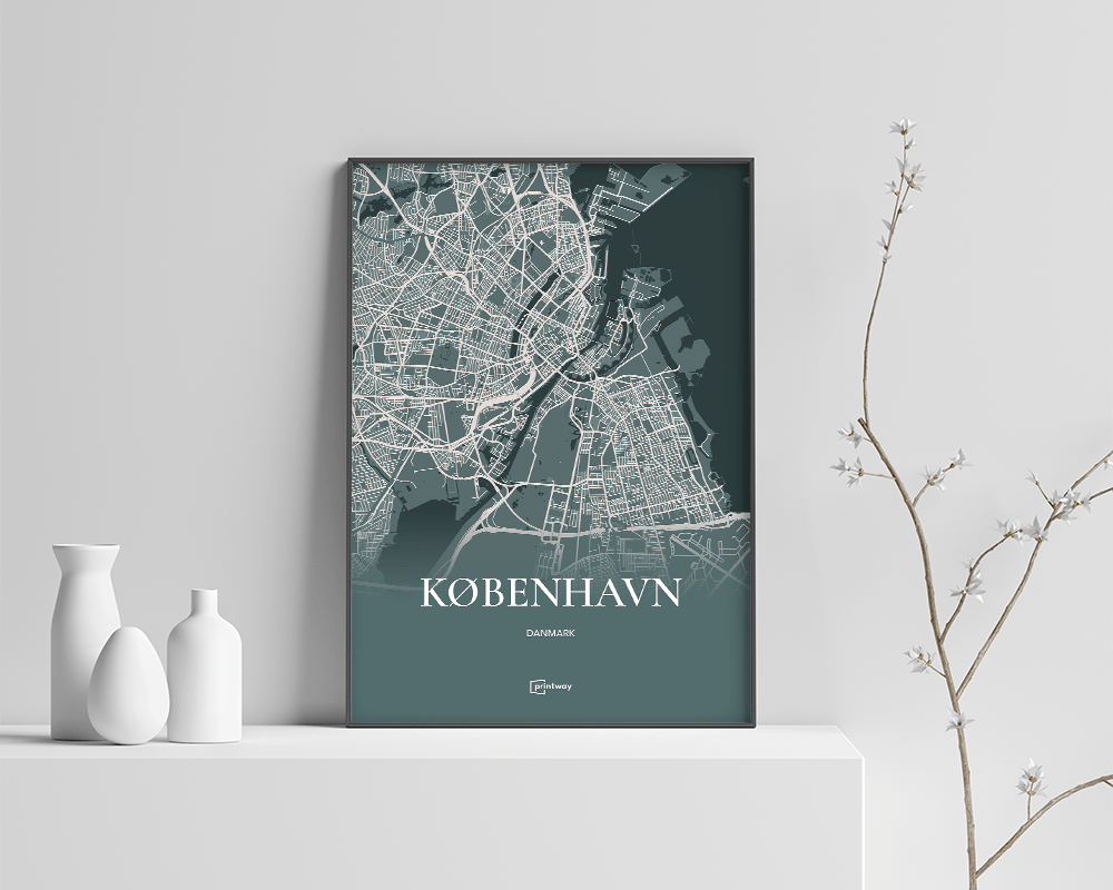 København Plakaten Skovgrøn