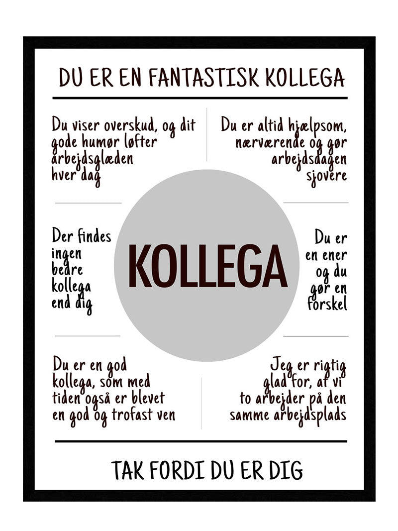 Kollega Plakat