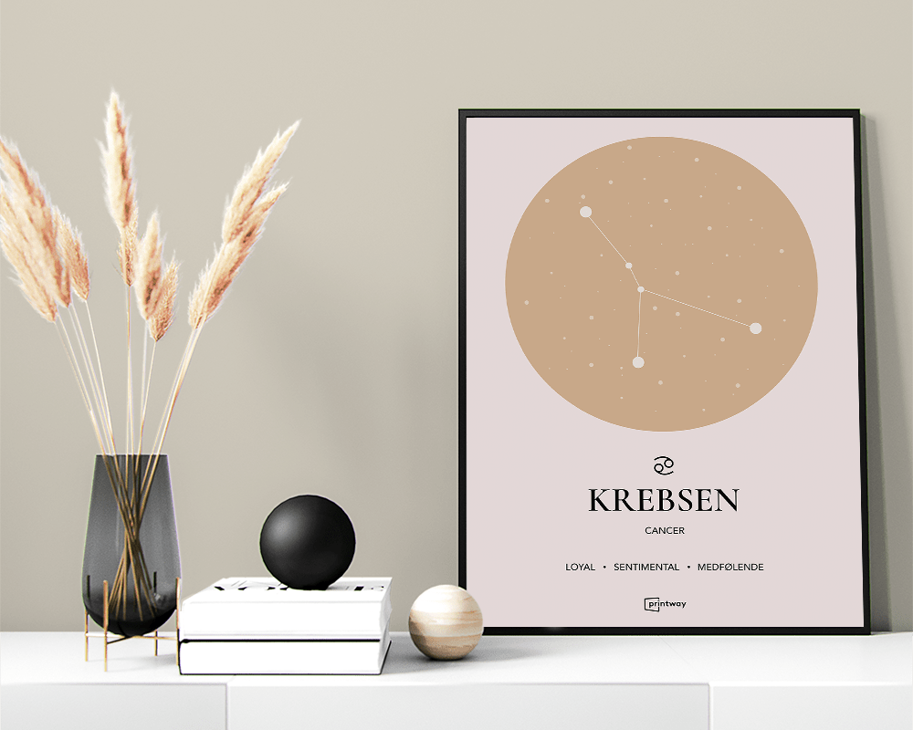 Stenbukken Stjernetegn Plakat
