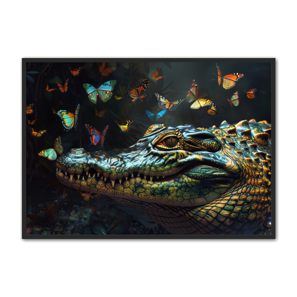 Krokodille Plakat