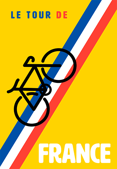 Le Tour De France 2023 Af Plakatwerket