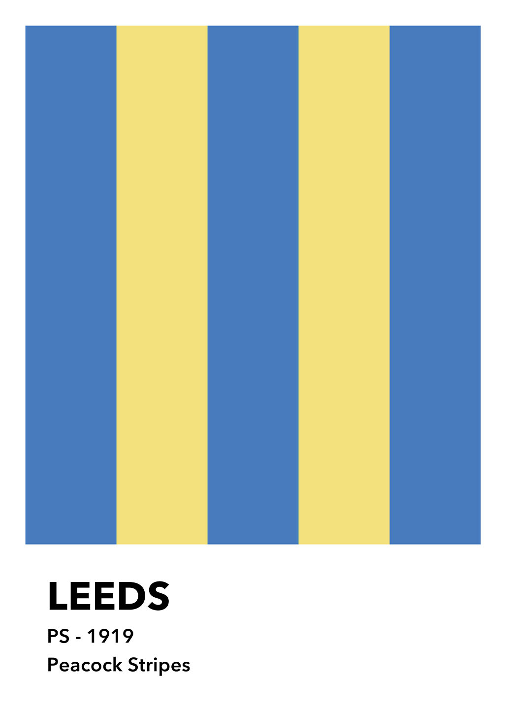 Leeds Peacock Stripes Af Olé Olé
