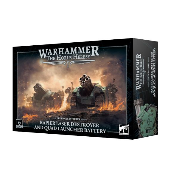 Legiones Astartes Rapier Laser Destroyer And Quad Launcher Battery  The Horus Heresy  99123001044