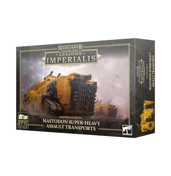 Legions Imperialis Legiones Astartes Mastodon Super-heavy Assault Transports 99122601025
