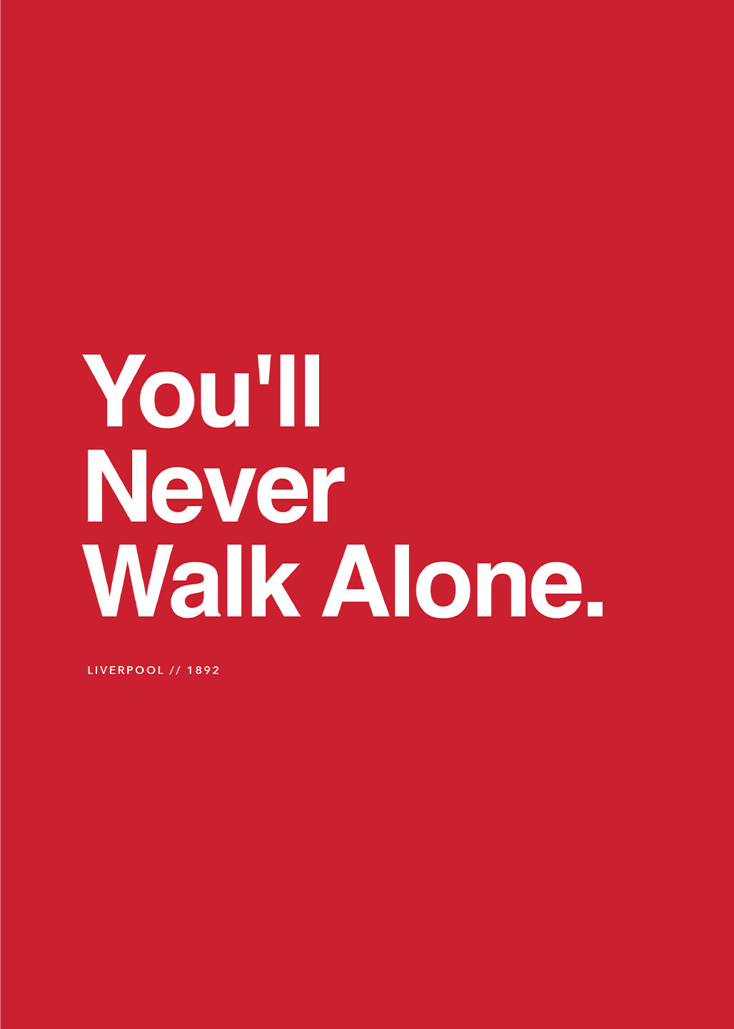 Liverpool You Ll Never Walk Alone Af Olé Olé