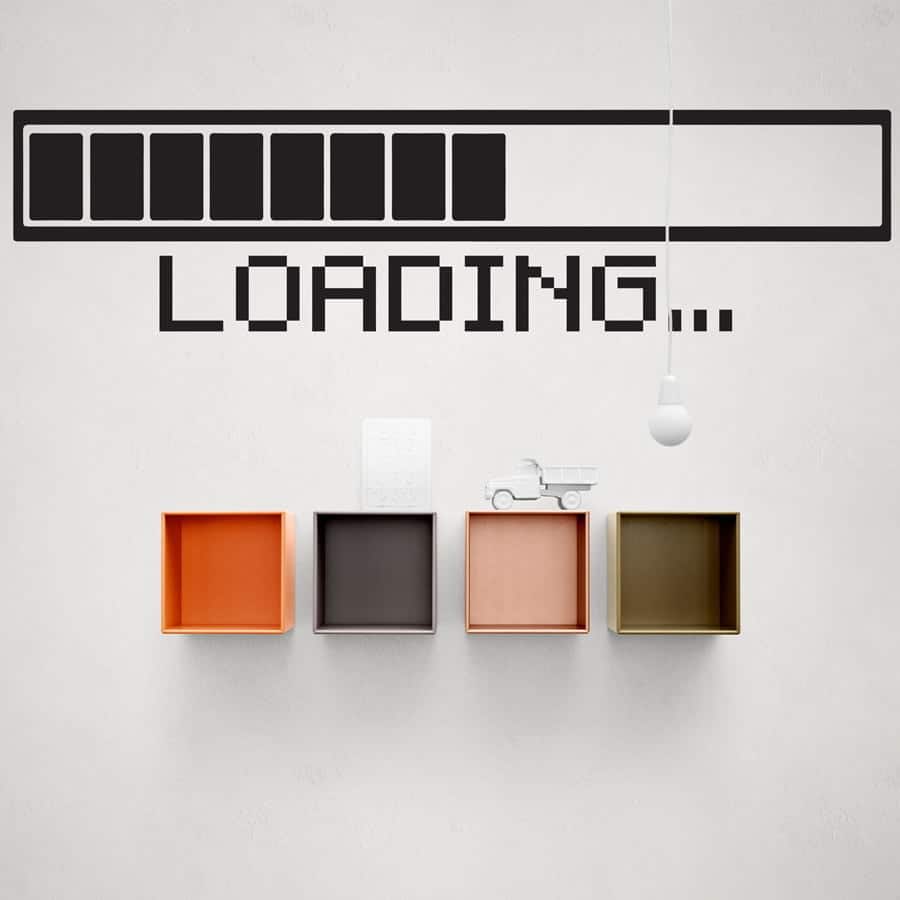 Loading  Wallsticker