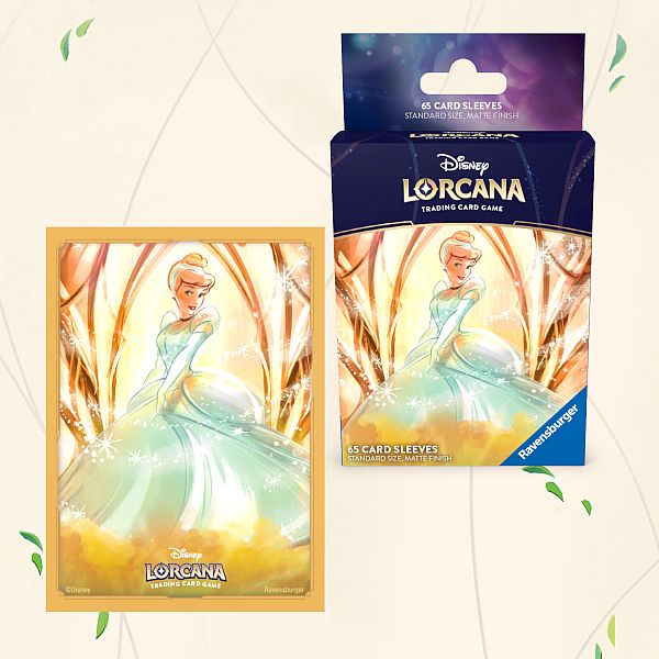 65 Lommer  Disney Lorcana Tcg: Set   Archazia   Island: Cinderella Ballroom Sensation Deck Protector Sleeves