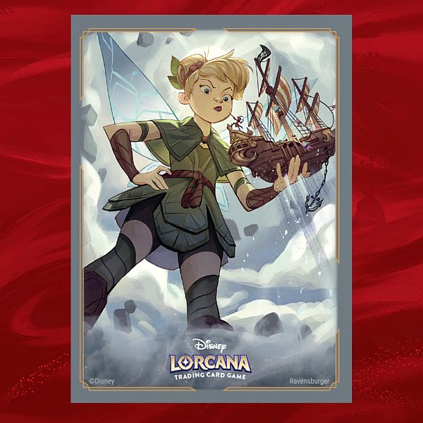 65 Lommer  Disney Lorcana Tcg: Set   Reign Of Jafar: Tinker Bell Giant Fairy Deck Protector Sleeves