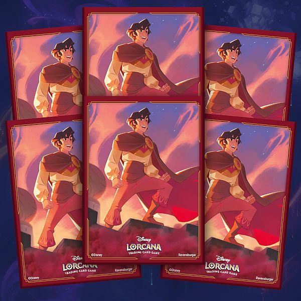 65 Lommer  Disney Lorcana Tcg: Set   Shimmering Skies: Aladdin Deck Protector Sleeves