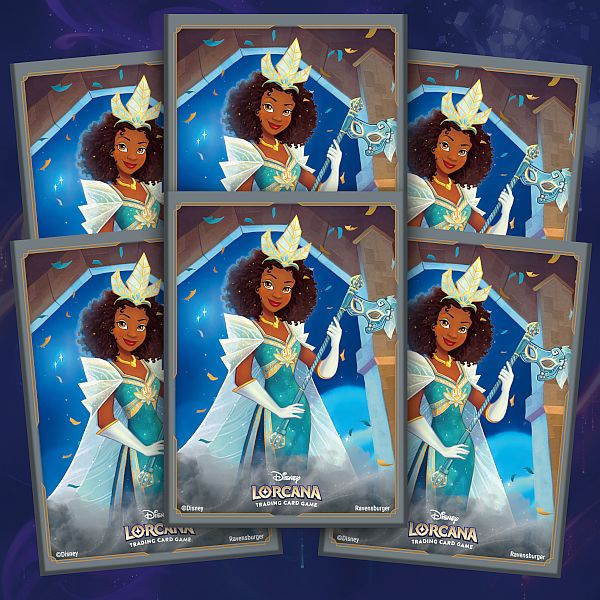 65 Lommer  Disney Lorcana Tcg: Set   Shimmering Skies: Tiana Deck Protector Sleeves