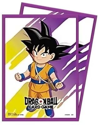 64 Lommer  Dragon Ball Super Fusion World Official Deck Protector Card Sleeves V2 Variant  : Son Goku  Mini