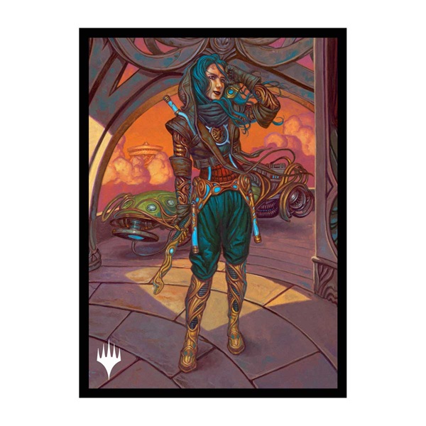 100 Lommer  Magic Aetherdrift: Sita Varma  Masked Racer  Borderless  Matte Deck Protector Sleeves Ultra Pro  38663