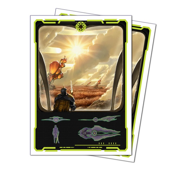 105 Lommer  Magic Edge Of Eternities: White Mythic Apex Matte Deck Protector Sleeves Ultra Pro  38856