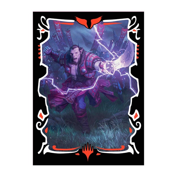 100 Lommer  Magic Tarkir: Dragonstorm Commander: Zurgo Stormrender  Mardu Surge  Deck Protector Sleeves Ultra Pro  38800