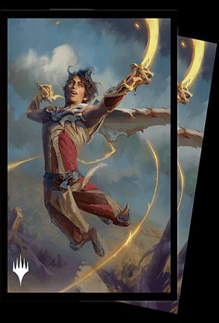 100 Lommer  Magic Wilds Of Eldraine: V2 Kellan  The Fae-blooded  Adventure Frame  Matte Deck Protector Sleeves Ultra Pro  38023