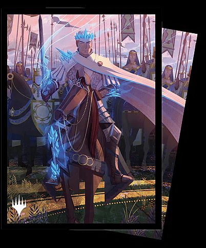 100 Lommer  Magic Wilds Of Eldraine: V4 Will  Scion Of Peace  Borderless  Matte Deck Protector Sleeves Ultra Pro  38025