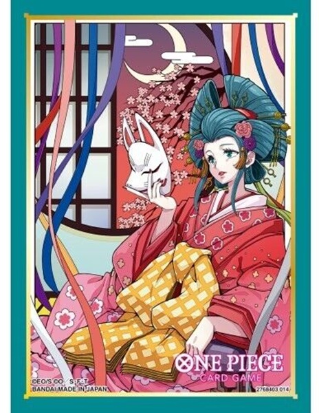 70 Lommer  One Piece Card Game Official Sleeves Store Edition Vol 10: Kouzuki Hiyori Deck Protector Sleeves