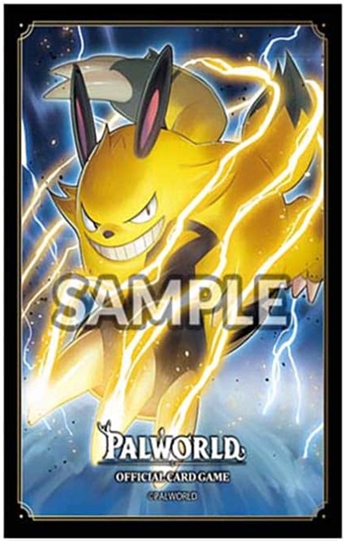 75 Lommer Palworld Official Card Game: Grizzbolt Rumbling Tank Deck Protector Sleeves