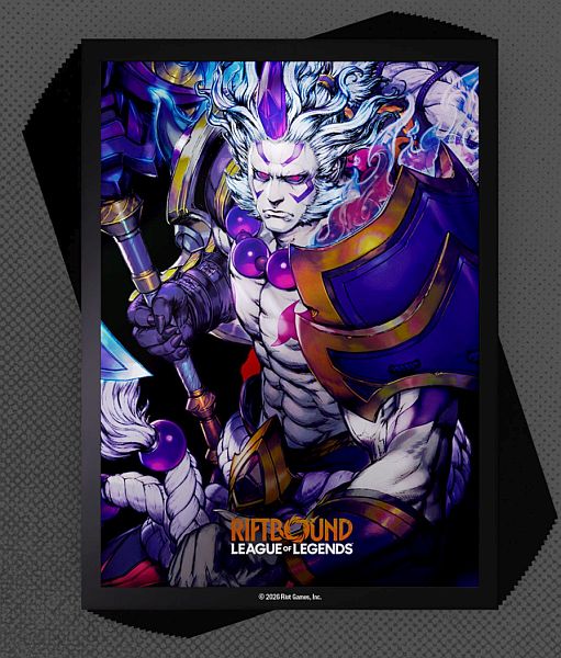 100 Lommer  Riftbound: League Of Legends Tcg: Set 02: Spiritforged   : Spirit Blossom Darius Deck Protector Art Sleeves