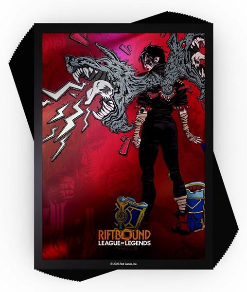 100 Lommer  Riftbound: League Of Legends Tcg: Set 03: Unleashed   : Vi  Piltover Enforcer Deck Protector Art Sleeves