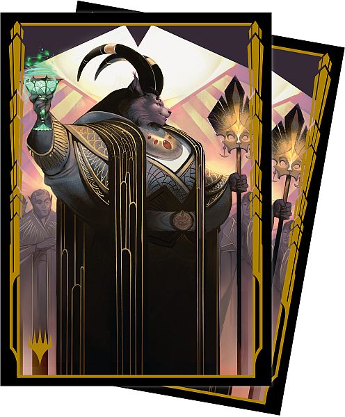 100 Lommer  Streets Of New Capenna: V4 Jetmir  Nexus Of Revels Matte Deck Protector Sleeves Ultra Pro  19347