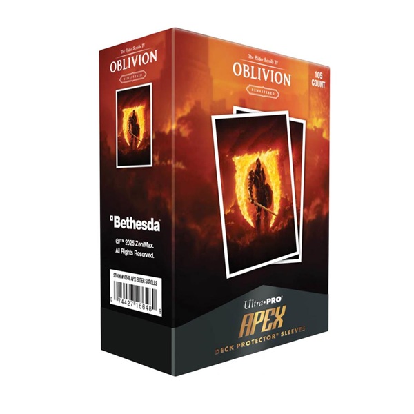 105 Lommer  The Elder Scrolls Iv: Oblivion Remastered Apex Matte Deck Protector Sleeves Ultra Pro  16648