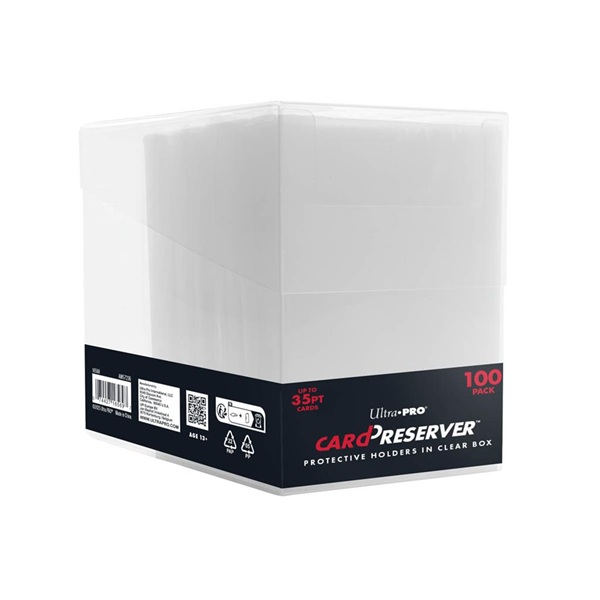 100 Lommer Ultra Pro Card Preservers In Clear Box Sleeves  16569