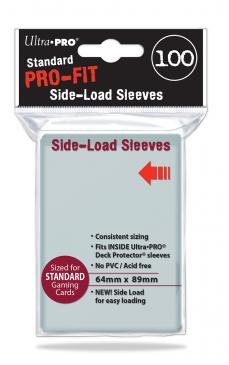 100 Lommer Ultra Pro Pro-fit Standard Side Load  Perfect Fit 64x89mm  Ultra Pro Blanke Sleeves Ultra Pro  84649