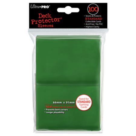 100 Lommer Ultra Pro Pro-gloss: Green  Gr 195 184 Nne     195 184   Kvalitet  Sleeves  82693
