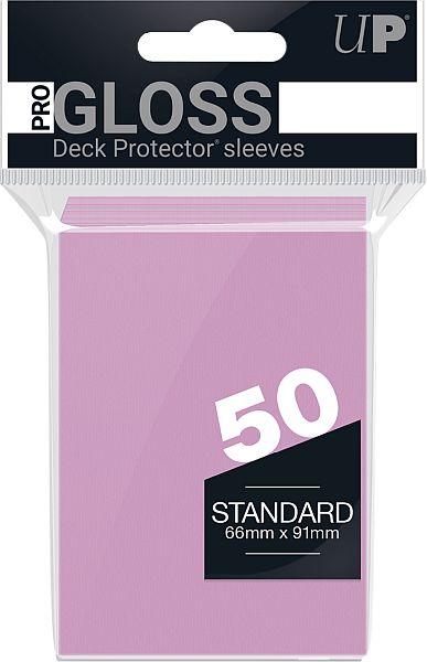 50 Lommer  Ultra Pro Pro-gloss: Pink  Lyser 195 184 De     195 184   Kvalitet  Sunset Pink Sleeves  82674