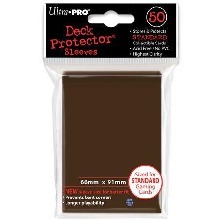 50 Lommer  Ultra Pro Pro-gloss: Solid Brown  Brun     195 184   Kvalitet  Sleeves  84027
