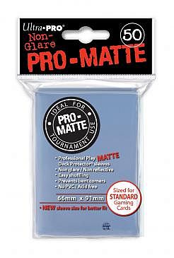 50 Lommer  Ultra Pro Pro-matte: Clear  Gennemsigtige Transparente     195 184   Kvalitet  Non-glare Professional Sleeves  84490
