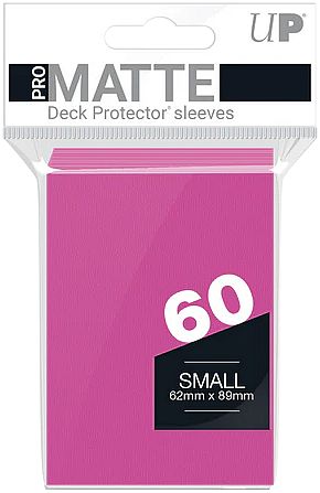 60 Lommer Ultra Pro Pro-matte Small Bright Pink Non-glare Professional Sleeves Yu-gi-oh  St 195 184 Rrelse  84148