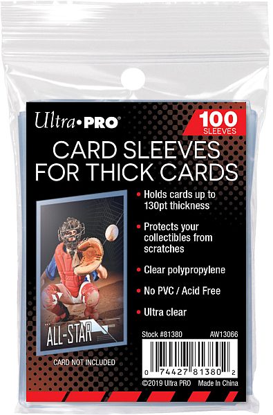 100 Lommer Ultra Pro Thick Soft Sleeves Penny Sleeves  130pt   Bl 195 184 De Lommer  God Til Opbevaring   Mapper   Clear Transparent Gennemsigtig  Sleeves  81380