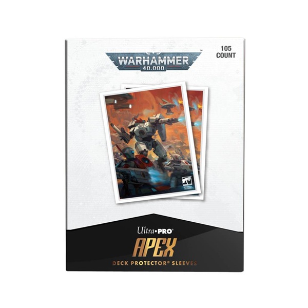 105 Lommer  Warhammer 40 000  40k :   Au Empire Apex Matte Deck Protector Sleeves Ultra Pro  16557