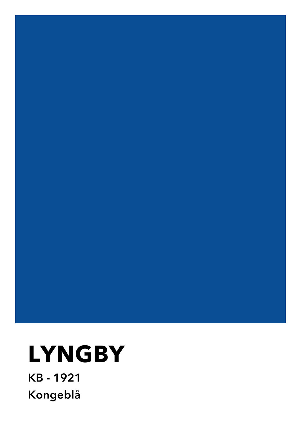 Lyngby Kongeblå Af Olé Olé