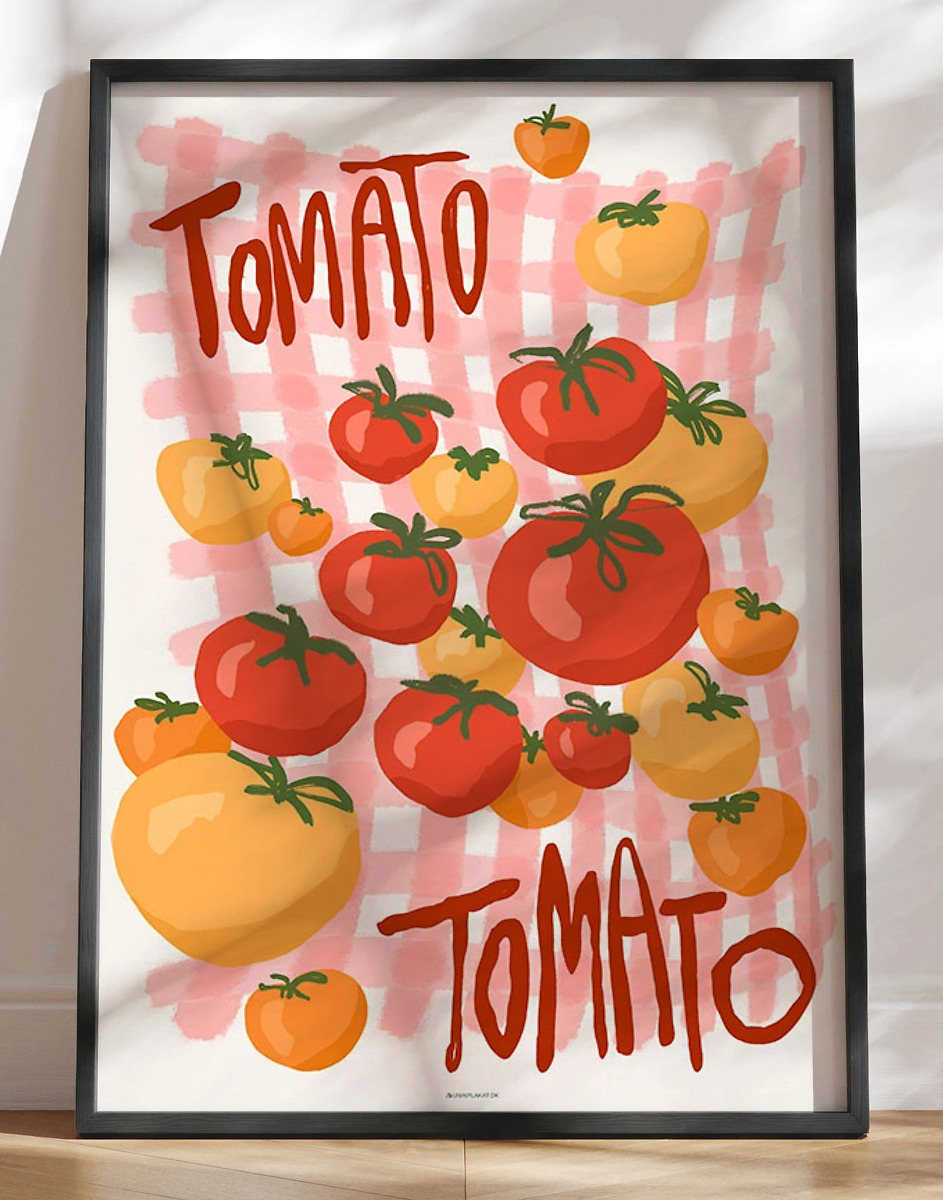 Madplakat Tomato-tomato