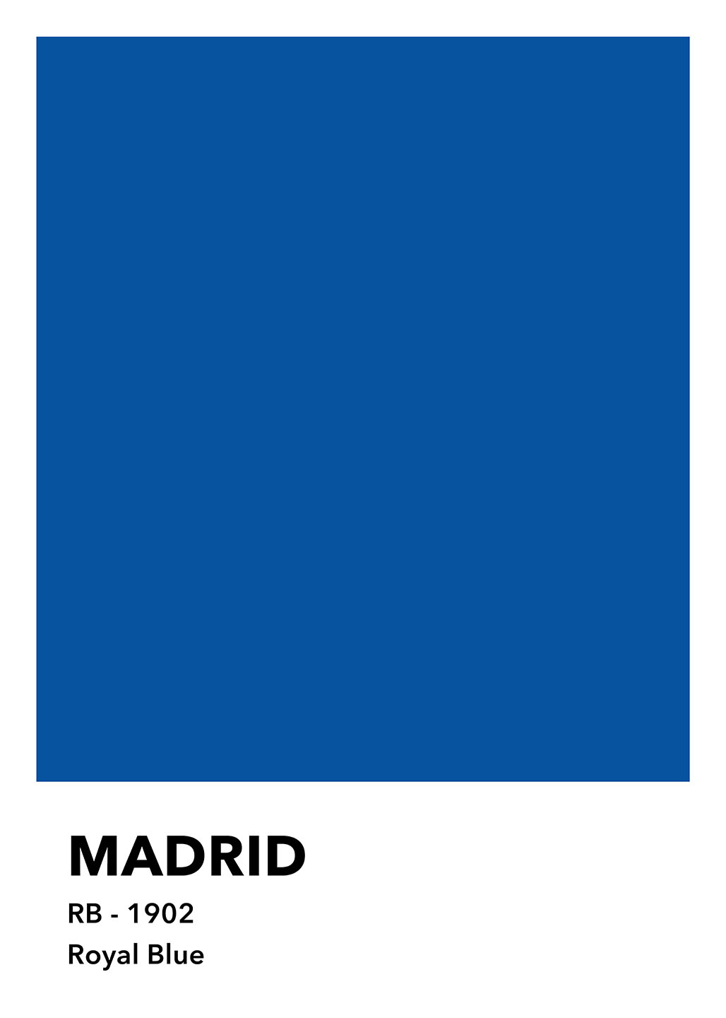 Madrid Royal Blue Af Olé Olé