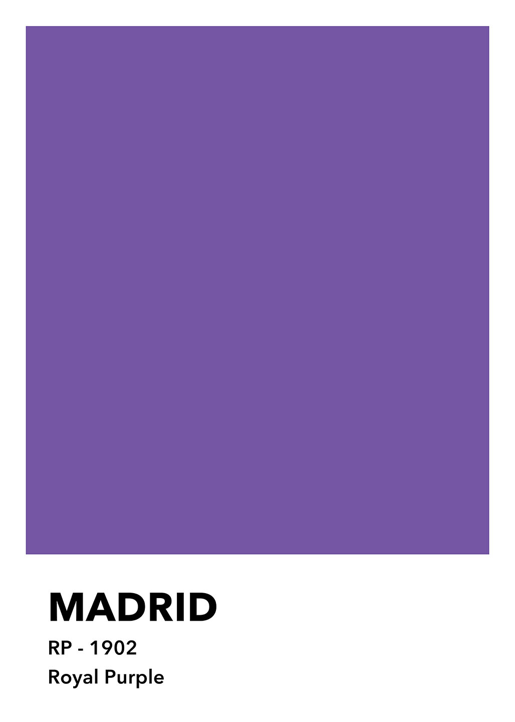 Madrid Royal Purple Af Olé Olé