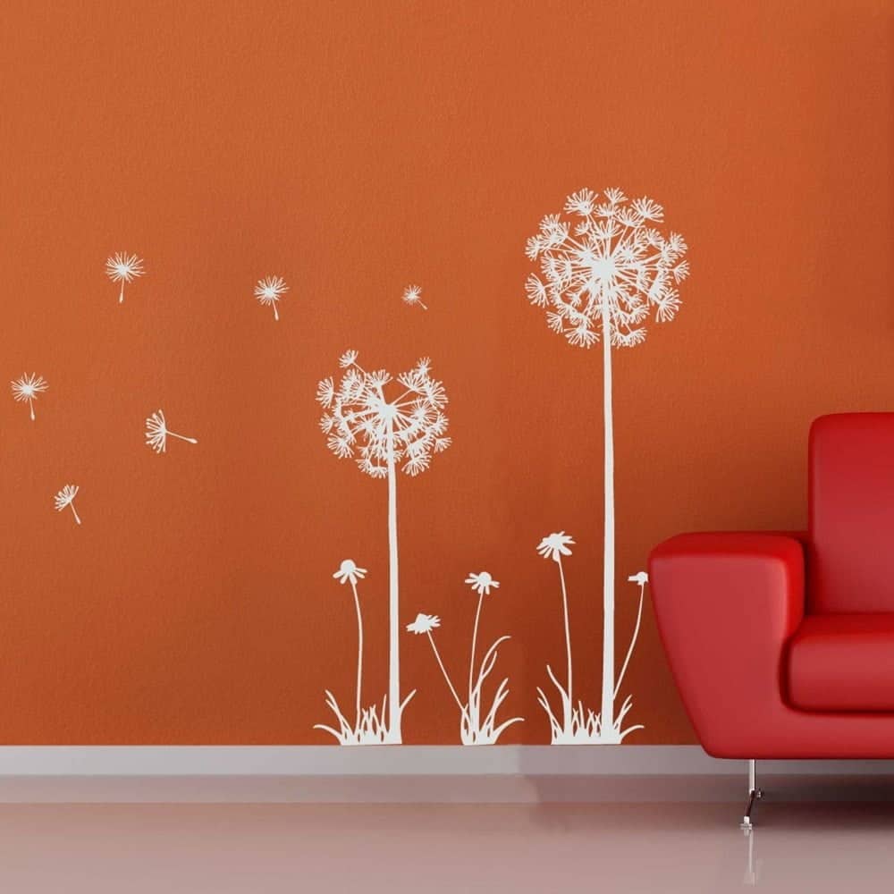 Mælkebøtter Wallsticker
